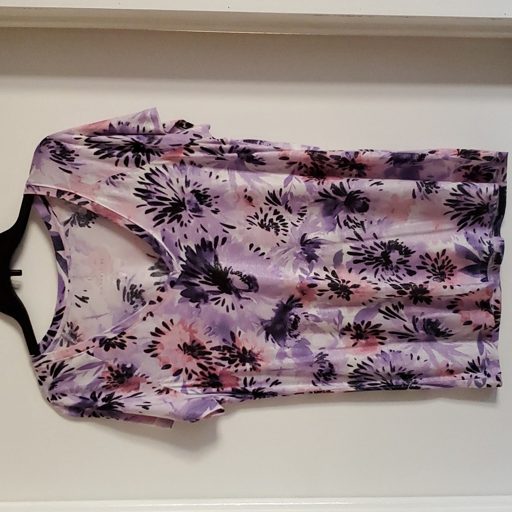 Juicy Couture Women's Shimmering Short Sleeve Top - Large